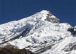 Chulu peak-8584m view of Chulu East peak, peak climbing, Annapurna round trekking and expedition